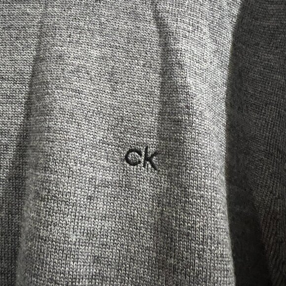 MEN Calvin Klein 100% Wool turtleneck sweater Excellent Condition size S - Picture 2 of 4